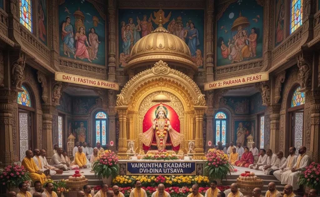 Why Does ISKCON Celebrate Vaikuntha Ekadashi for Two Days? Complete Guide