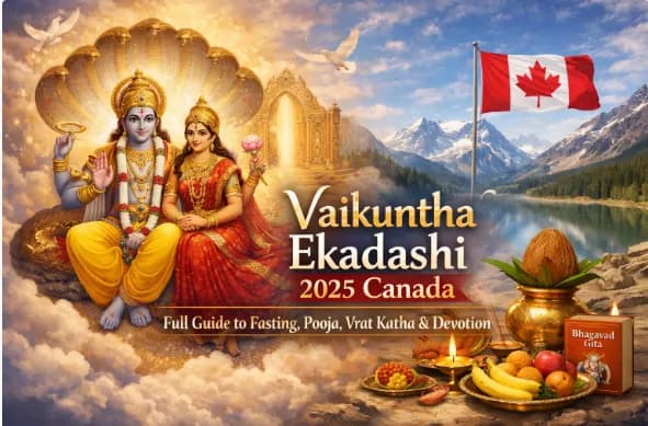 Vaikuntha Ekadashi 2025 Canada: Full Guide to Fasting, Pooja, Vrat Katha & Devotion — Festivals