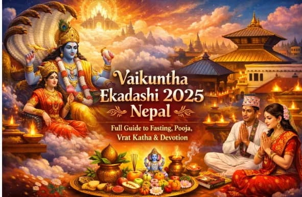 Vaikuntha Ekadashi 2025 Nepal: Full Guide to Fasting, Pooja, Vrat Katha & Devotion — Festivals