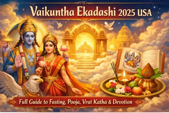 Vaikuntha Ekadashi 2025 USA: Full Guide to Fasting, Pooja, Vrat Katha & Devotion