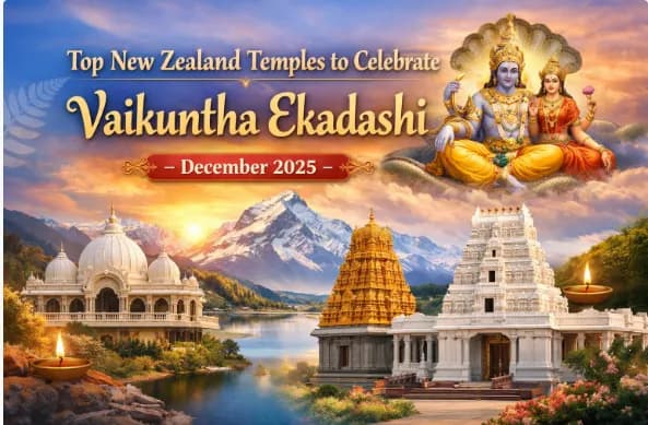 Top New Zealand Temples to Celebrate Vaikuntha Ekadashi – December 2025 — Festivals