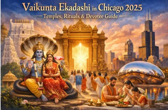 Vaikunta Ekadashi in Chicago 2025: Temples, Rituals & Devotee Guide