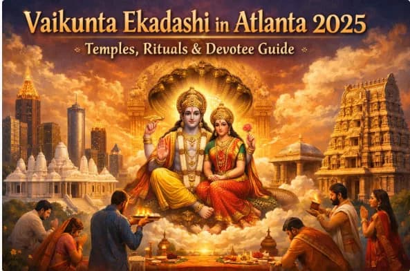 Vaikunta Ekadashi in Atlanta 2025: Temples, Rituals & Devotee Guide