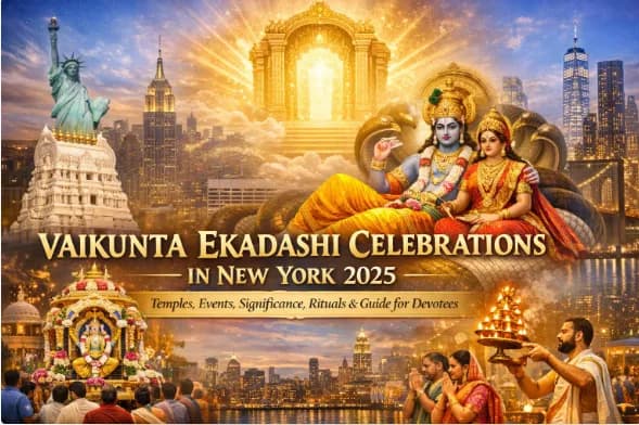 Vaikunta Ekadashi Celebrations in New York: Temples, Events, Significance, Rituals & Guide for Devotees in 2025