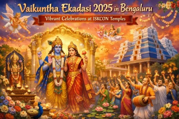 Vaikuntha Ekadasi 2025 in Bengaluru: Vibrant Celebrations at ISKCON Temples