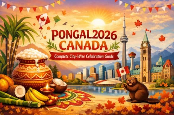 Pongal 2026 Canada: Complete City-Wise Celebration Guide — Festivals