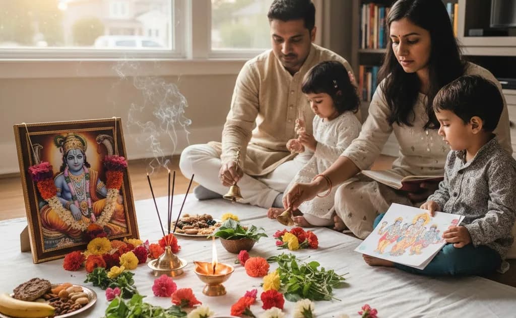 How NRIs Can Observe Vaikuntha Ekadashi at Home in the USA
