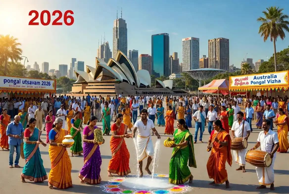 Pongal Celebrations in Australia 2026: State & City Guide — Festivals