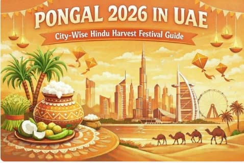 Pongal 2026 in UAE: City-Wise Hindu Harvest Festival Guide — Festivals