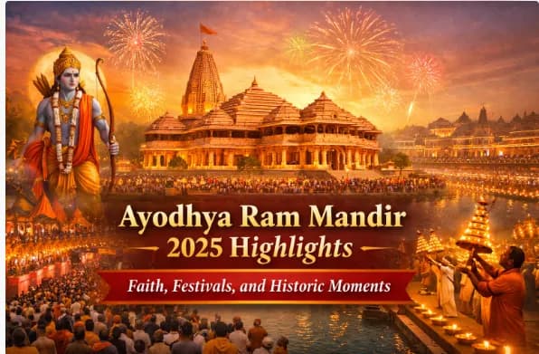 Ayodhya Ram Mandir 2025 Highlights: Faith, Festivals, and Historic Moments