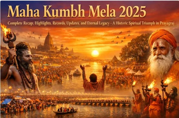 Maha Kumbh Mela 2025: Complete Recap, Highlights, Records, Updates, and Eternal Legacy – A Historic Spiritual Triumph in Prayagraj