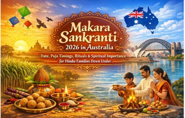 Makara Sankranti 2026 in Australia: Date, Puja Timings, Rituals & Spiritual Importance for Hindu Families Down Under
