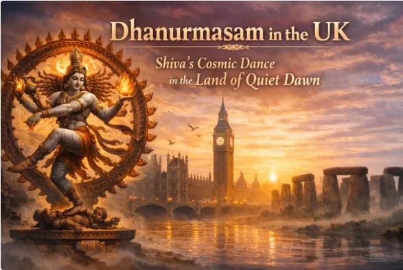 Nataraja Swamy in the UK: Dhanurmasam and the Quiet Dawn