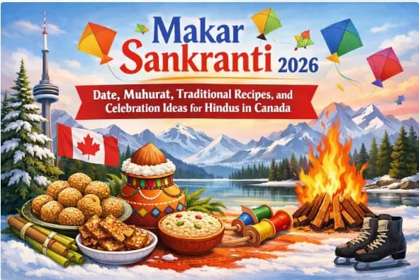 Makar Sankranti 2026: Date, Muhurat, Traditional Recipes, and Celebration Ideas for Hindus in Canada — Festivals