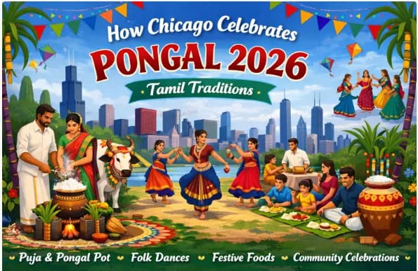 How Chicago Celebrates Pongal 2026: Tamil Traditions