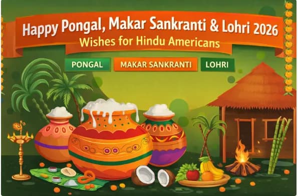 Happy Pongal, Makar Sankranti & Lohri 2026: Wishes for Hindu Americans — Festivals