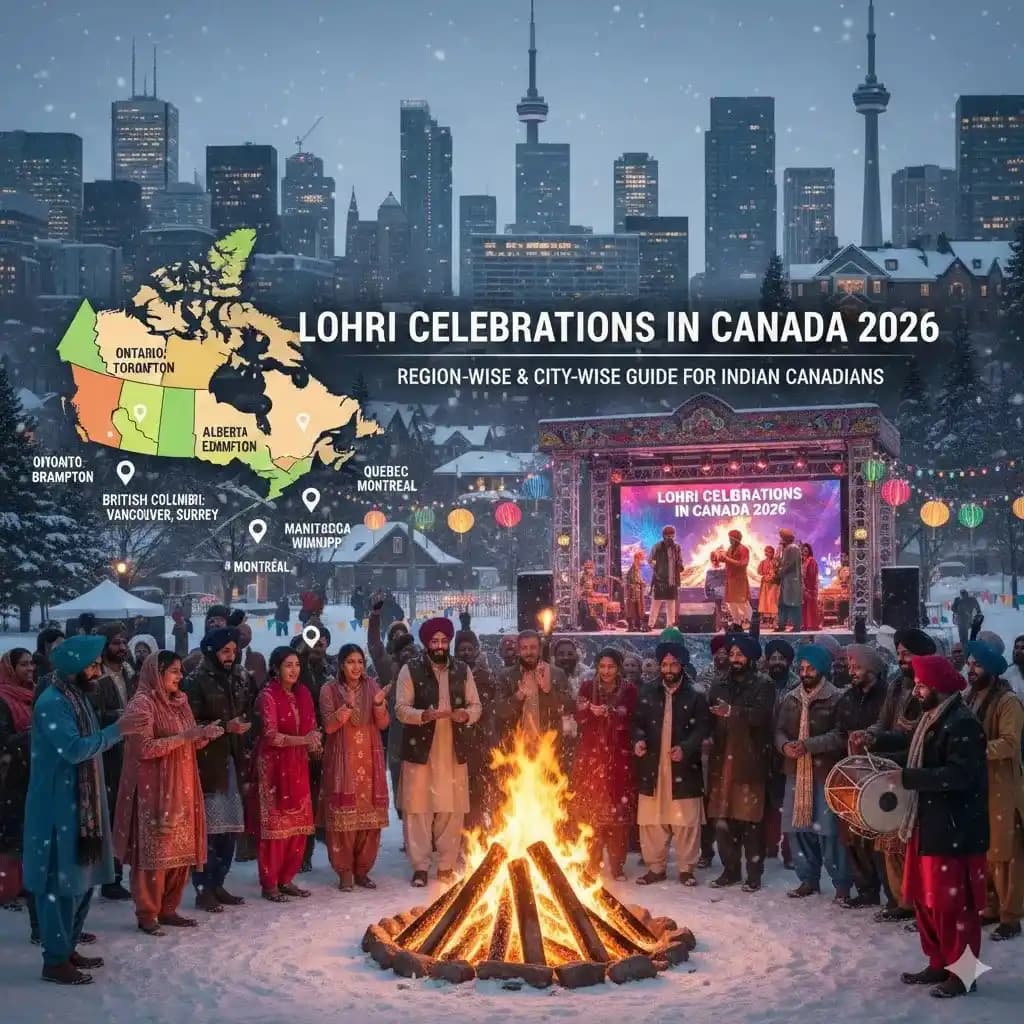 Lohri 2026 in Canada: Region-Wise & City-Wise Events for Indian Canadians — Festivals