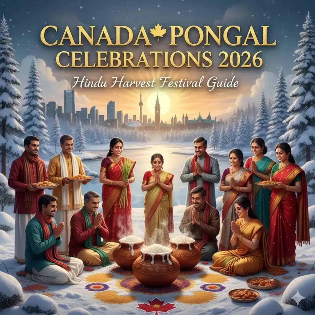 Canada Pongal Celebrations 2026: Hindu Harvest Festival Guide