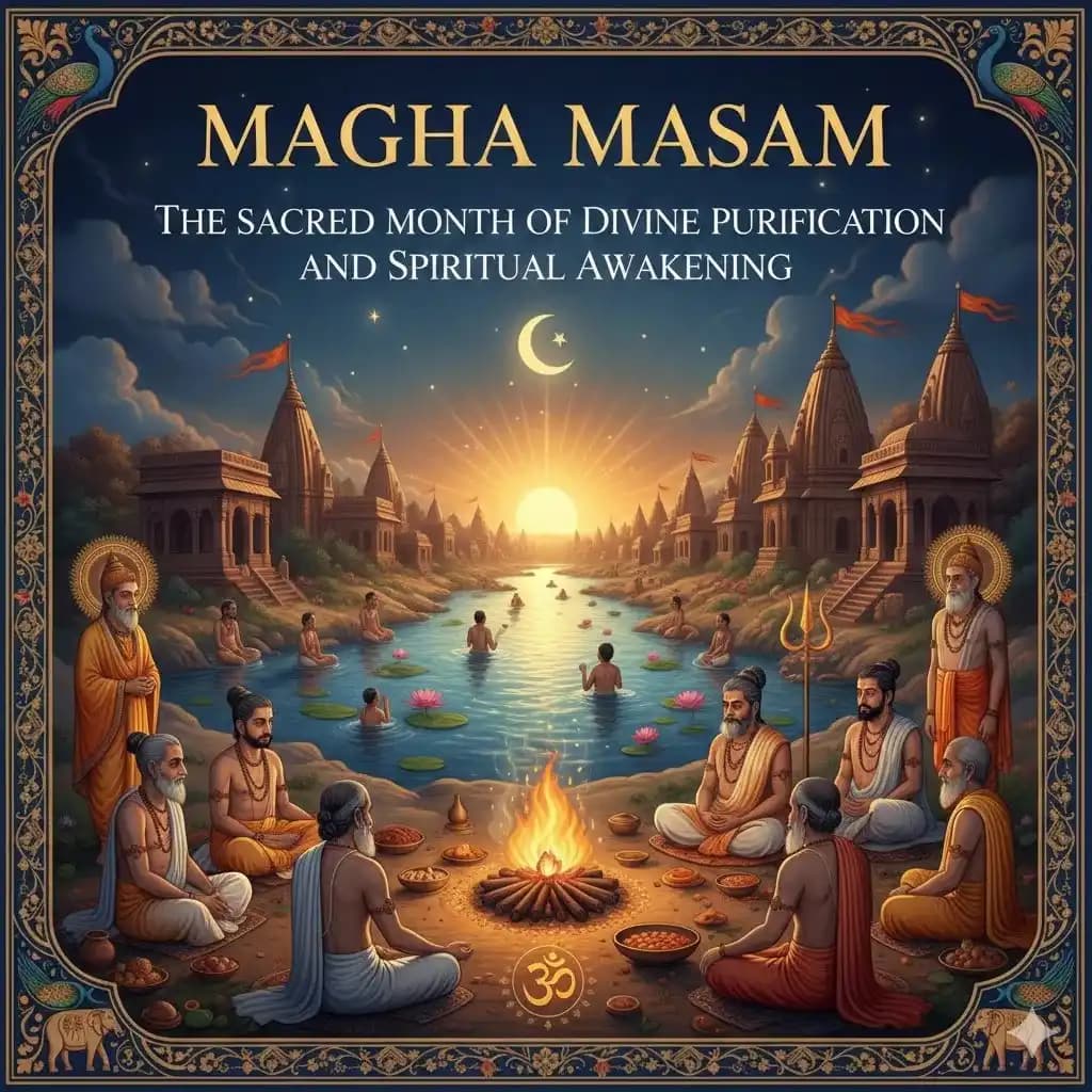 Magha Masam: The Sacred Month of Divine Purification and Spiritual Awakening — Festivals