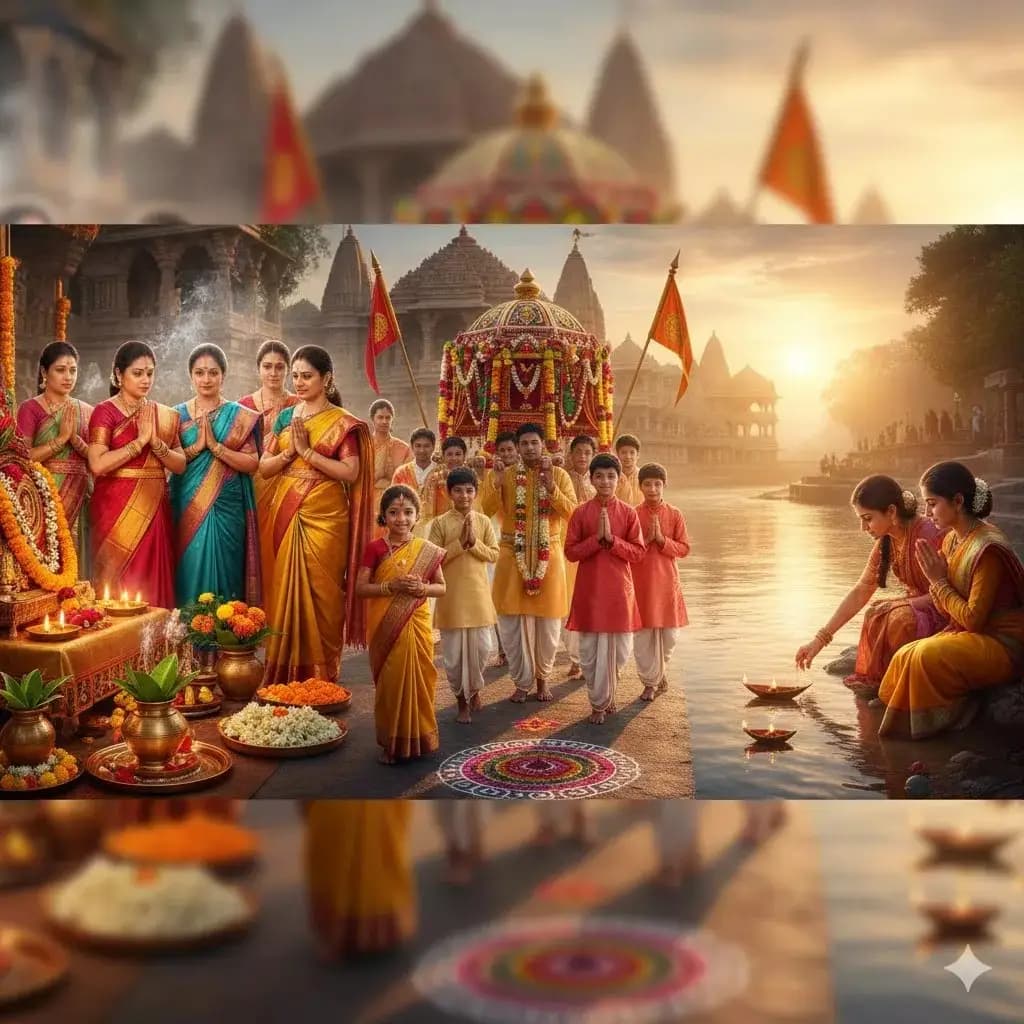 Why Hindus Celebrate Festivals with Purity & Devotion — Hinduism
