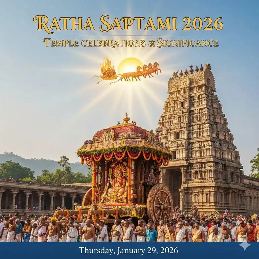 Ratha Saptami 2026: Temple Celebrations & Significance — Festivals