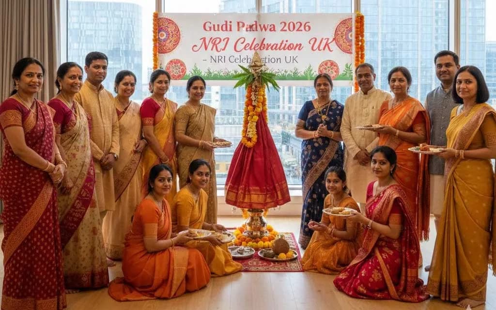 Gudi Padwa 2026 for NRIs: How Indians in USA, UK, Canada & Australia Celebrate Marathi New Year
