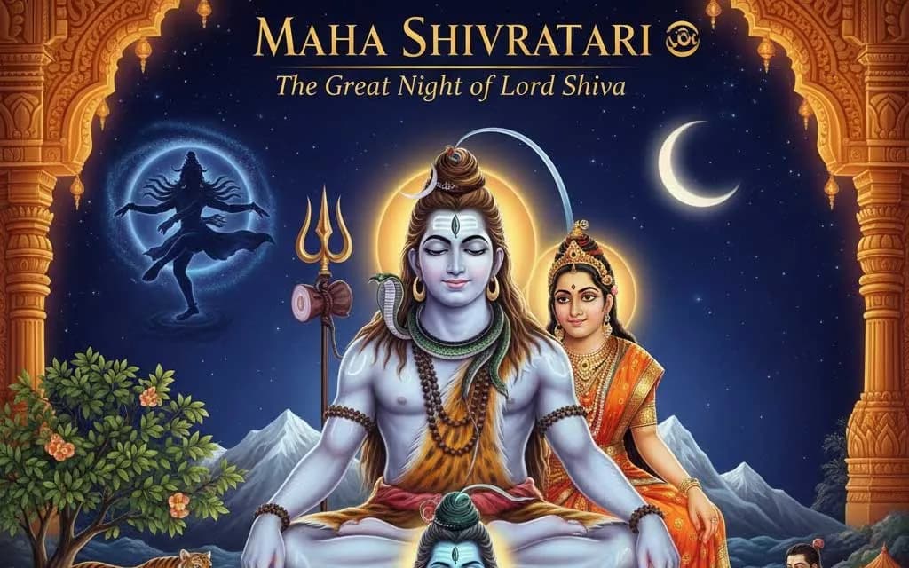 MAHA SHIVARATRI - The Great Night of Lord Shiva — Festivals