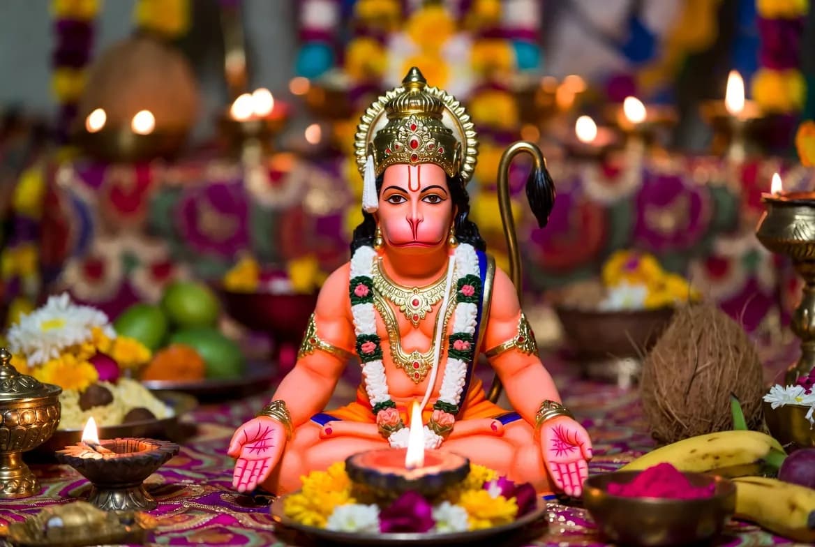 Hanuman Jayanti 2026 April 2: NRI Puja Guide & Blessings — Festivals