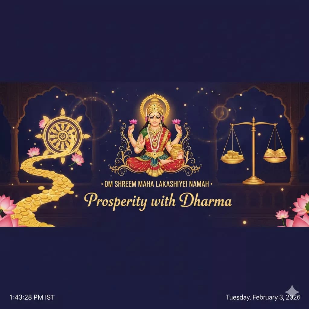 Lakshmi Mantra: Prosperity with Dharma