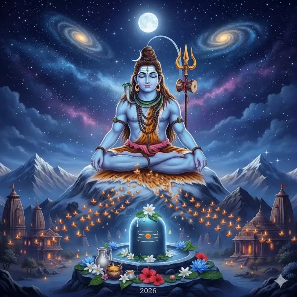 Maha Shivaratri 2026 in Phalguna Maas — Phalguna Masam 2026