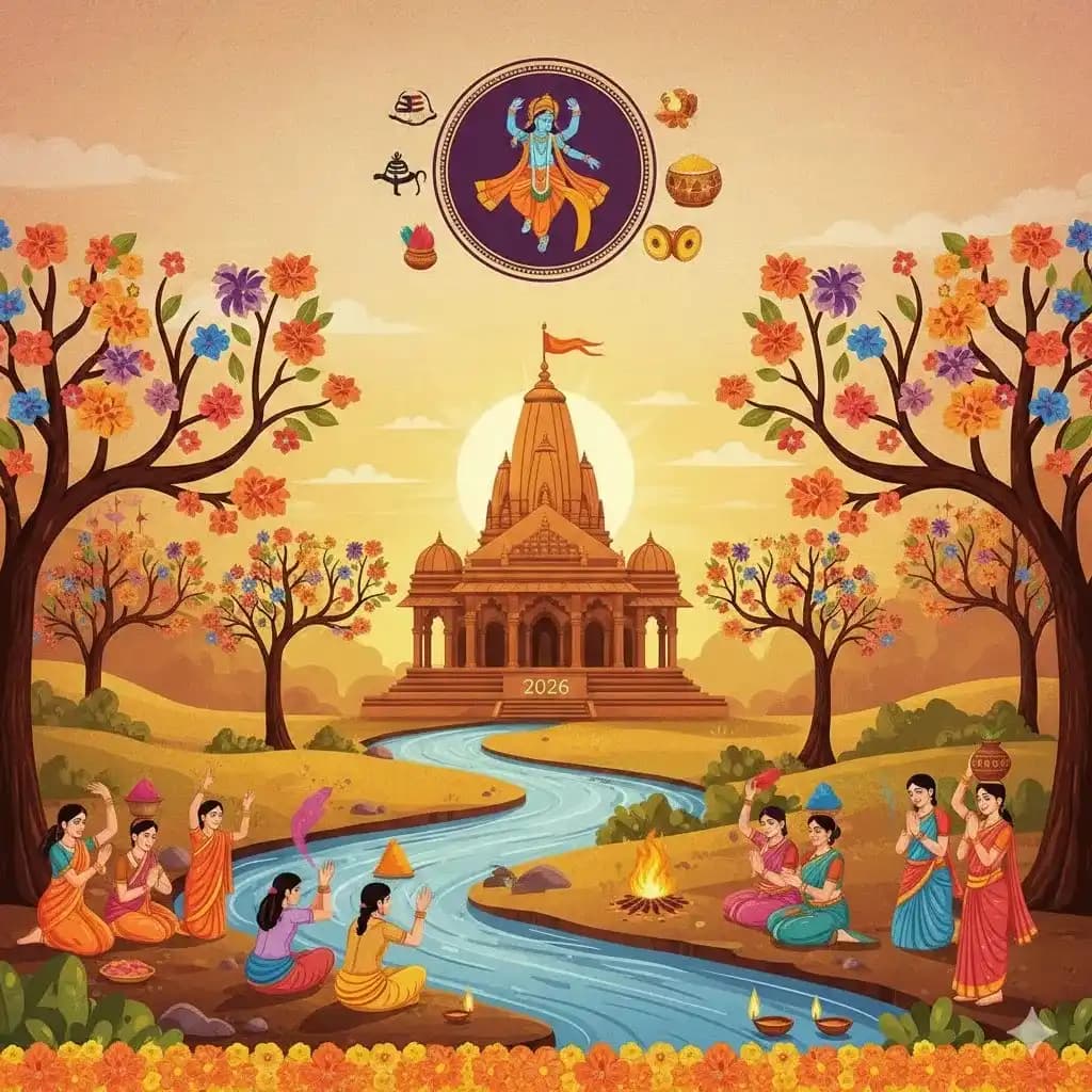 Phalguna Masam 2026: Spiritual Significance, Festivals, Rituals & Divine Benefits — Phalguna Masam 2026