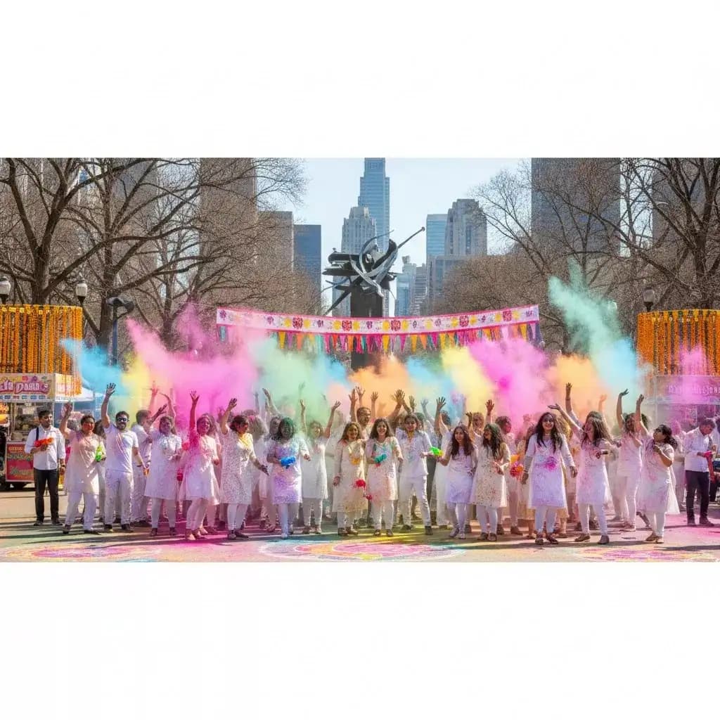 Holi Celebrations in USA 2026: Complete Guide to Festival of Colors