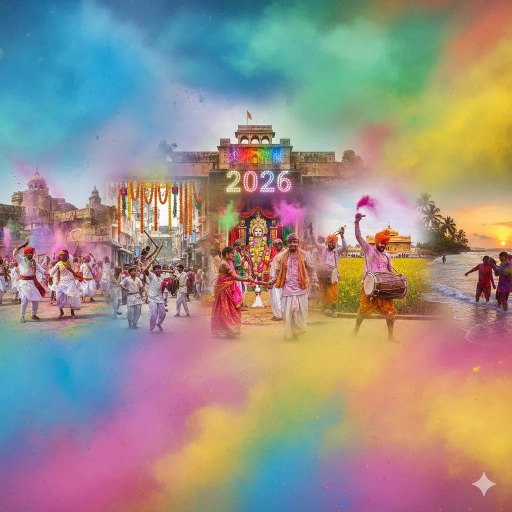Holi 2026: State-Wise Celebrations Across India