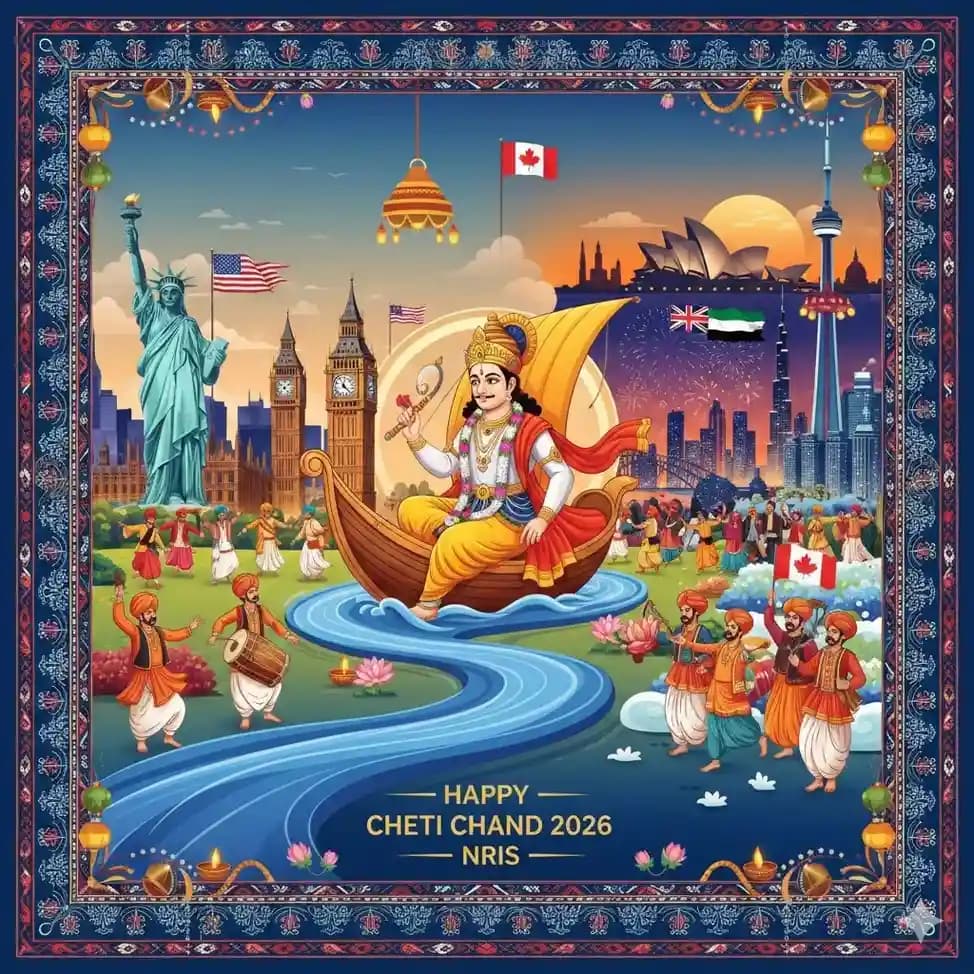 Cheti Chand 2026 for NRIs – USA, UK, Canada, Australia & UAE Celebrations Guide