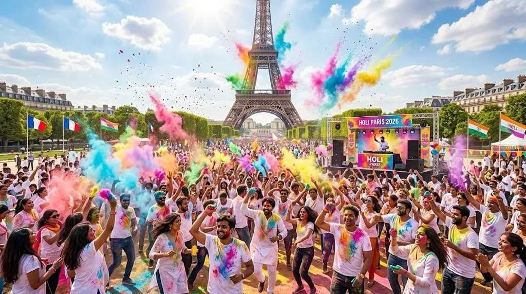 Holi 2026 Celebrations in Paris – Dates, Venues and Community Events