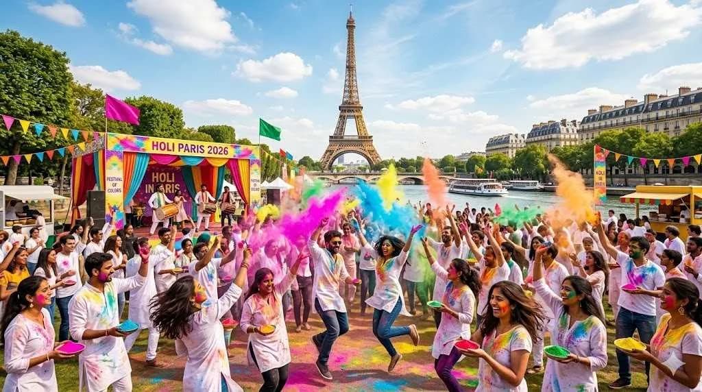 Holi in France 2026 — Global Hindu Presence