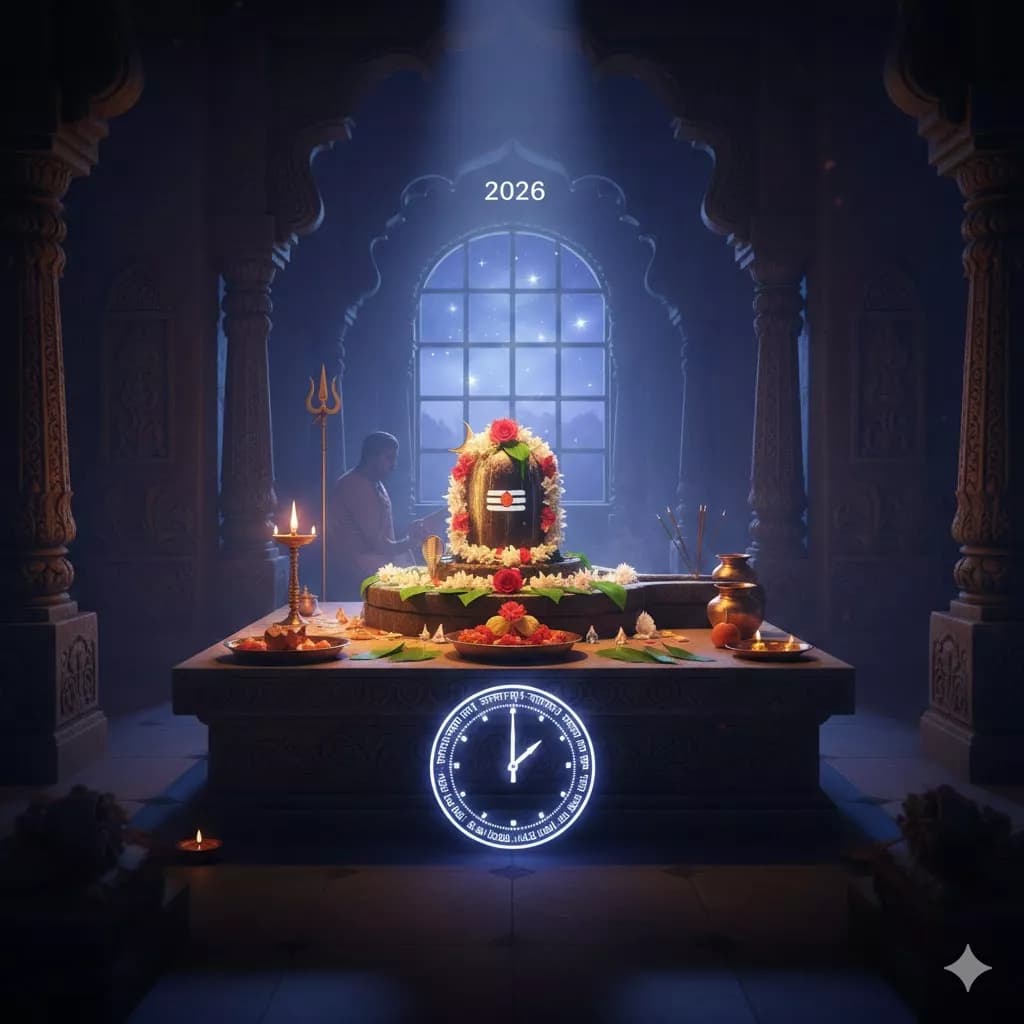 Nishita Kaal Puja 2026 on Maha Shivaratri: Exact Timings, Significance & How to Perform Midnight Worship — Maha Shivaratri 2026