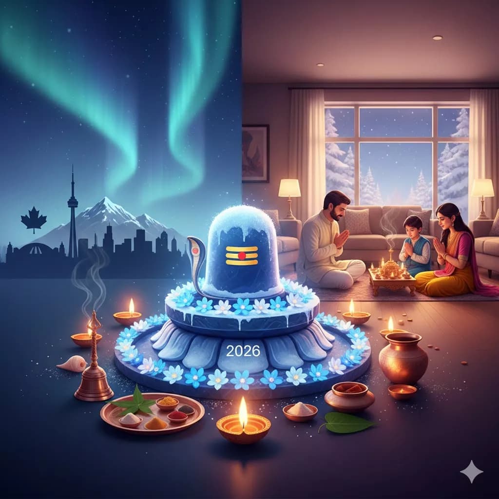 Maha Shivaratri 2026 Puja Vidhi | Home Rituals | Canada Friendly Guide
