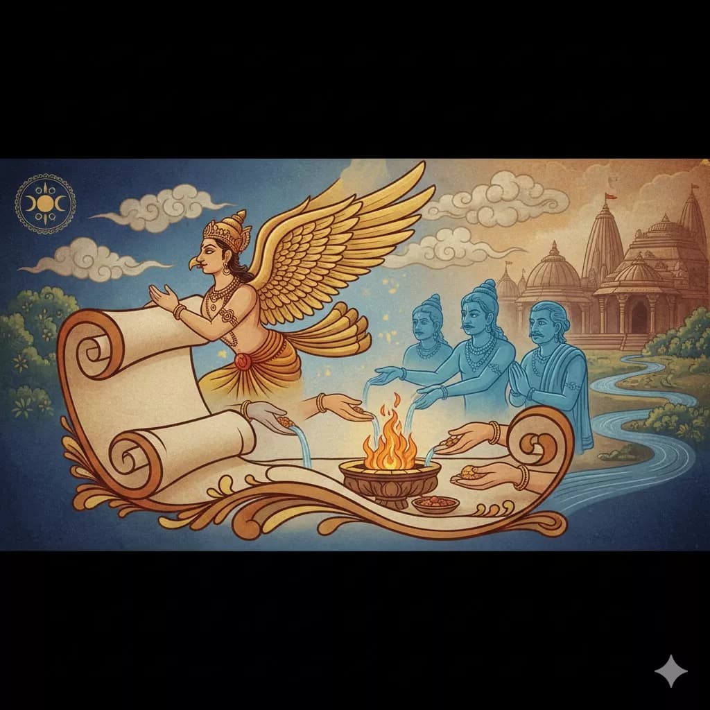 Shraddha Karmas and Pitru Rina – Teachings from Garuda Purana