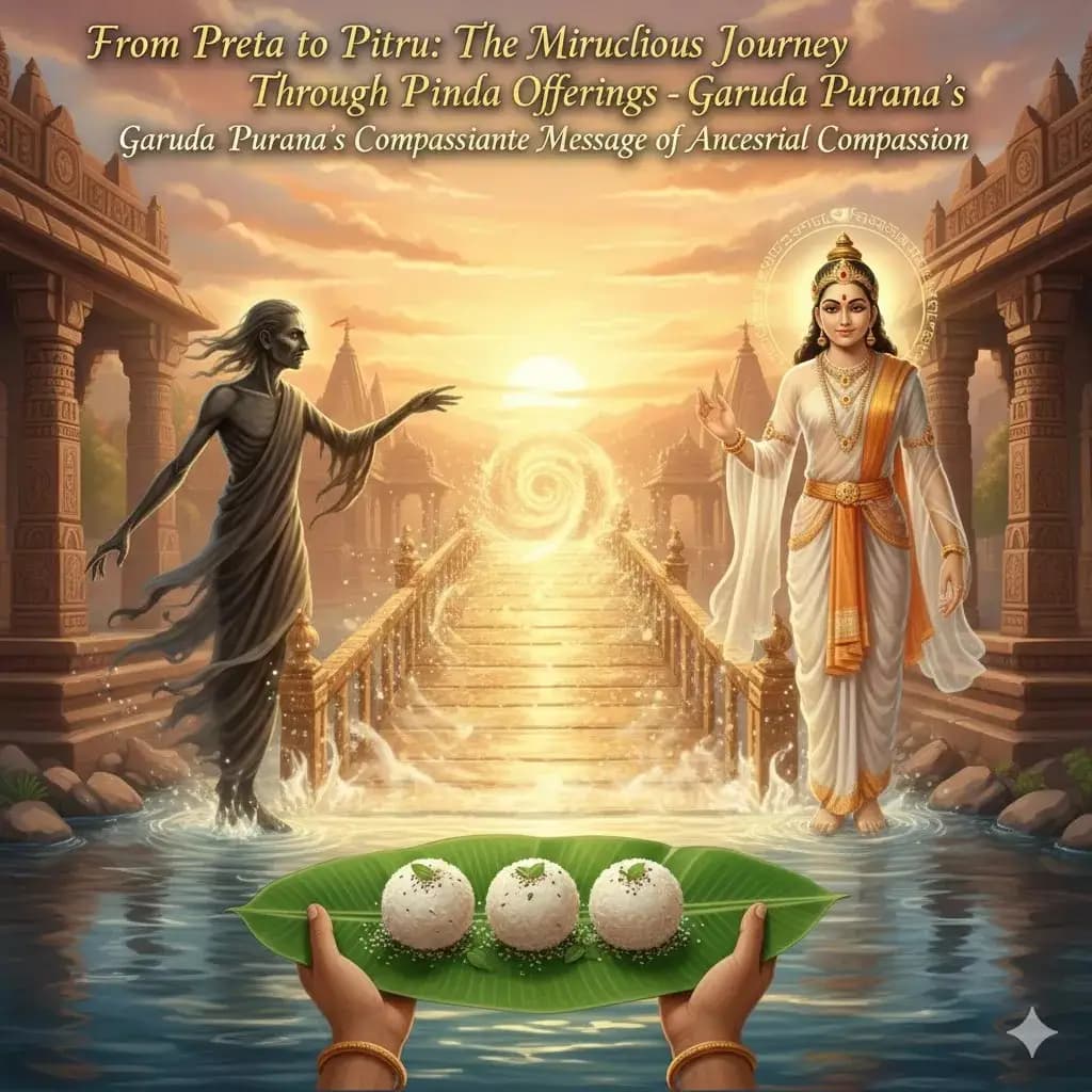 Preta to Pitru Transformation: Spiritual Power of Pinda Offerings Explained — Traditions