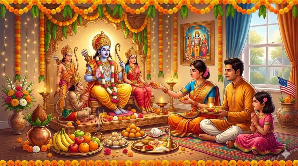 Ram Navami 2026 in USA: Date, Puja Timings, Significance & Simple Home Ritual Guide — Sri Ram Navami