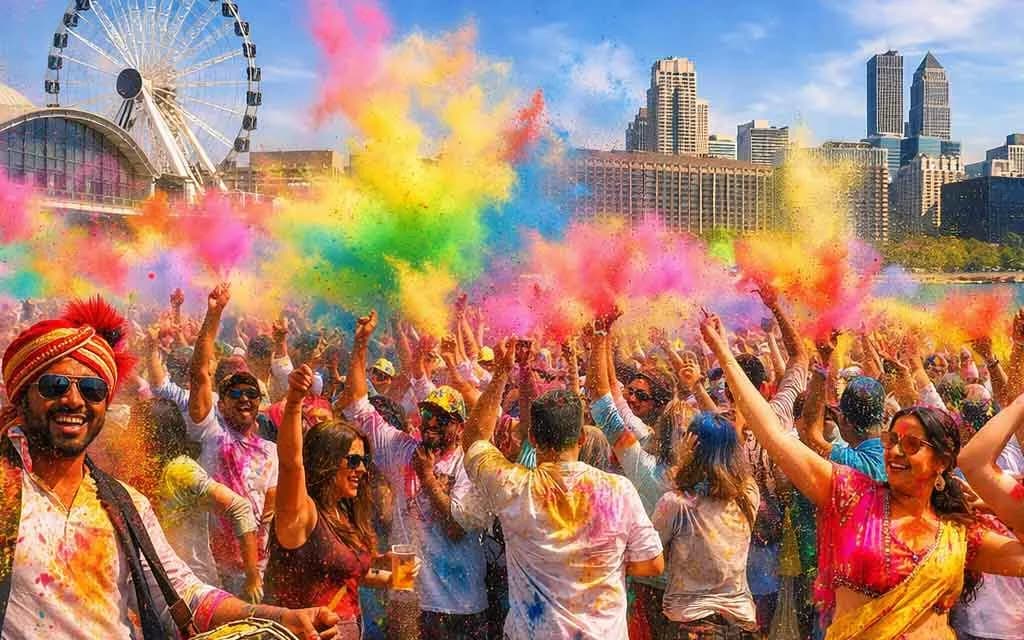 Holi 2026 Celebrations in Chicago: The Windy City's Explosive Festival of Colors, Culture, and Community