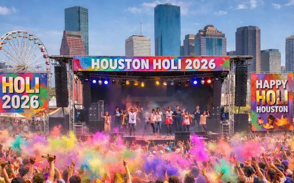 Holi 2026 Celebrations in Houston: Texas-Sized Festival of Colors, Energy, and South Asian Community Spirit