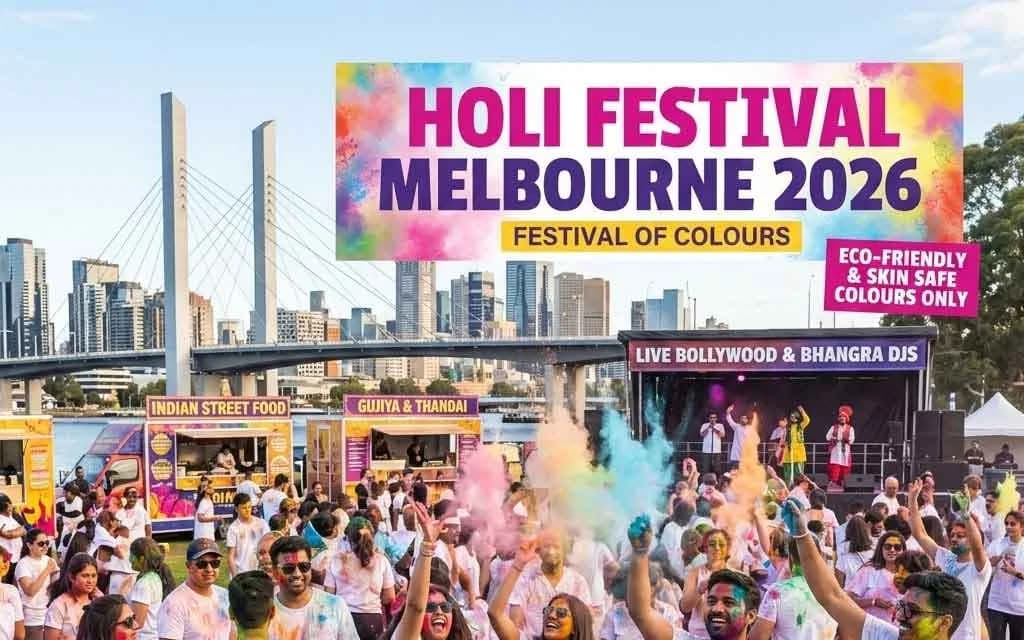 Holi 2026 in Melbourne: Australia's Vibrant Festival of Colours Explodes in Victoria – Full Guide to Events, Temples, Rules, and Celebrations