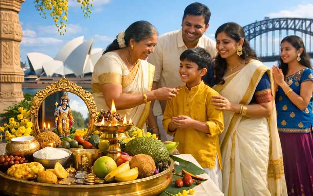 Malayalam New Year (Vishu) Celebrations in Australia: Comprehensive Guide for Malayali Diaspora – 2026