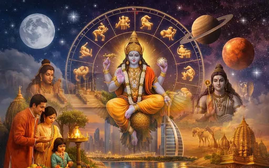 Parabhava Nama Samvatsara 2026 Horoscope: Zodiac-Wise Predictions, Remedies & Tips for UAE Hindus – Moon Sign Vedic Astrology Guide