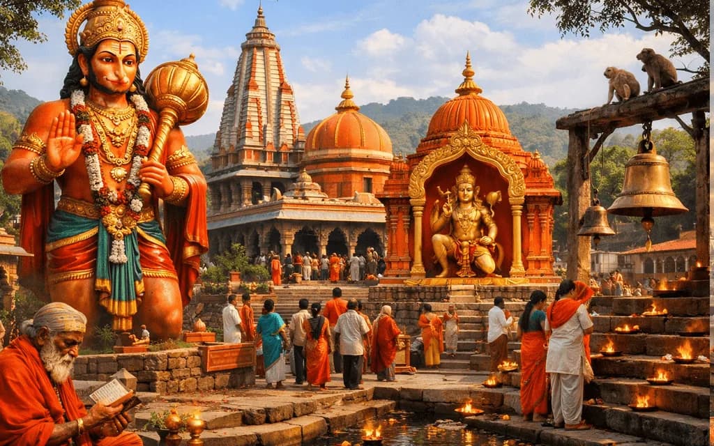 Top 15 Most Powerful Hanuman Temples in India 2026: Complete Guide with History, Darshan Timings, Hanuman Chalisa Benefits & Pilgrim — Temples