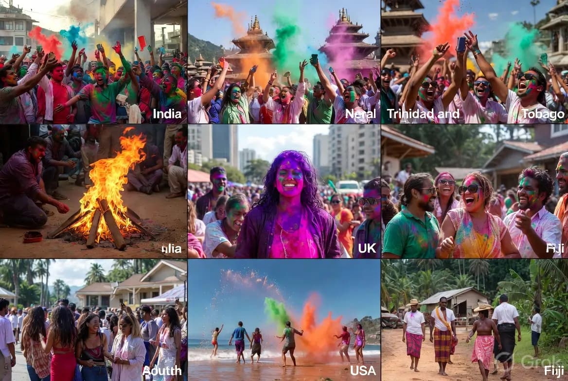 Safe Holi Celebrations Worldwide 2026 — Festivals