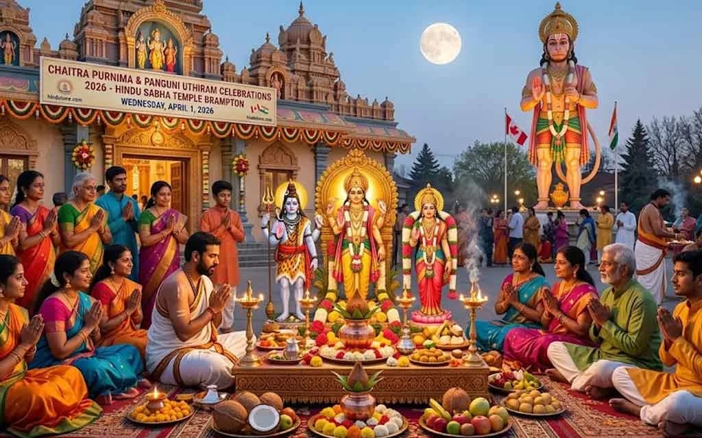 Chaitra Purnima 2026 in Canada: Date, Timings, Significance, Rituals, Panguni Uthiram & Temple Celebrations — Canada