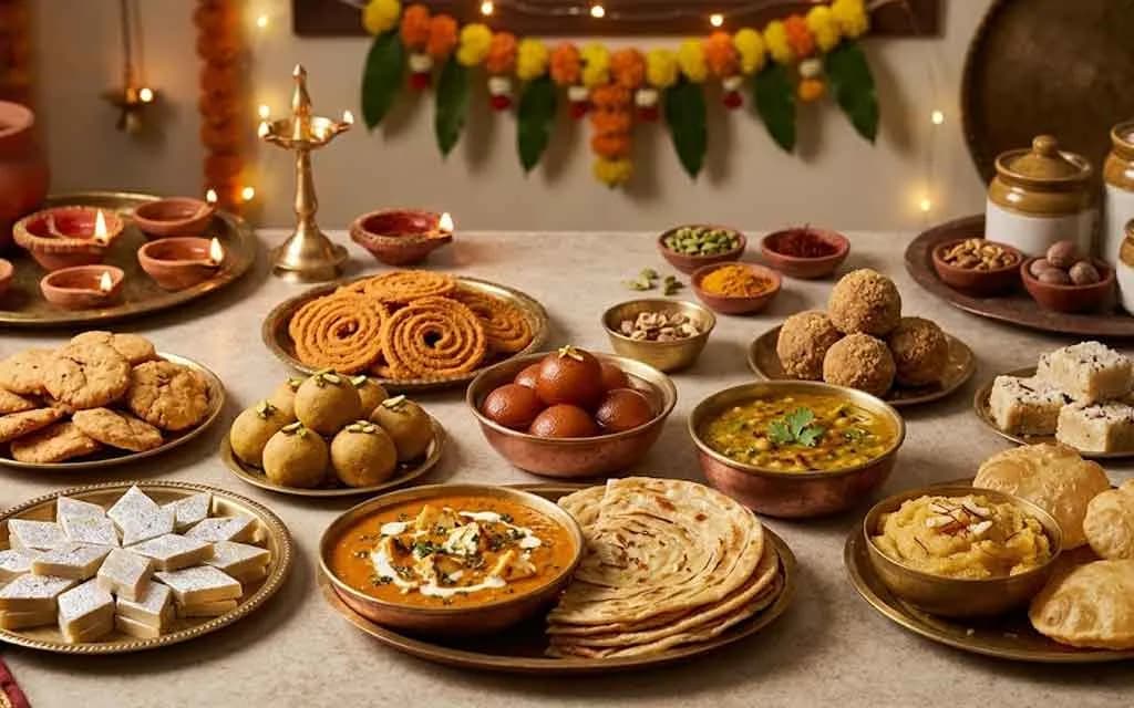 Diwali 2026 — 5-Day Day-Wise Festival Recipes — Recipes